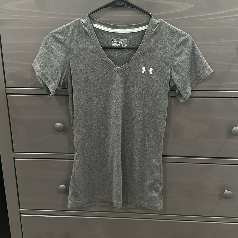 Gray XS Workout Tee